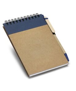 Bloco De Notas Ecológico com Pauta e Caneta CD081 - 14,50 X 10,50 cm