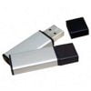 Pen Drive Plástico Prateado Personalizado com Tampa 4Gb, 8Gb e 16Gb