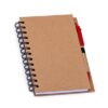 Bloco de anotações ecológico com caneta e post-it CD078