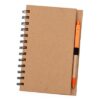 Bloco de anotações ecológico com caneta e post-it CD078