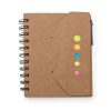 Caderno Ecológico com Post It e Caneta CD033