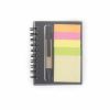 Caderno capa PVC com Caneta e Adesivos CD048