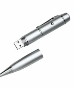 Kit 3 em 1 Caneta, Pen drive 4Gb e Laser Point Personalizados S177