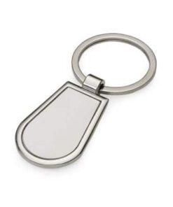 Chaveiro de Metal Personalizável Formato Gota CHR049