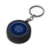 Chaveiro Plástico Personalizável Formato Pneu CHR046