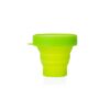 Copo Portátil Dobrável e Retrátil de Silicone com Tampa CP102