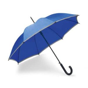 Guarda-chuva em Poliéster com Faixa Refletora GC029 de ø96 cm