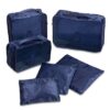 Kit necessaire promocional com 6 peças confeccionadas em nylon N162