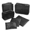 Kit necessaire promocional com 6 peças confeccionadas em nylon N162