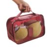 Kit necessaire promocional com 6 peças confeccionadas em nylon N162