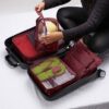 Kit necessaire promocional com 6 peças confeccionadas em nylon N162