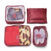 Kit necessaire promocional com 6 peças confeccionadas em nylon N162