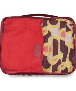 Kit necessaire promocional com 6 peças confeccionadas em nylon N162