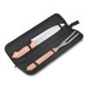 Kit Faca e Garfo para Churrasco com Cabo de Madeira K094