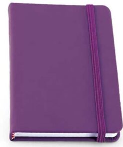 Moleskine em Couro Sintético sem Pauta com Elástico 3 Medidas CD037