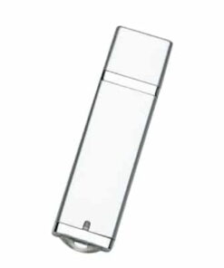 Pen Drive para Brinde Personalizado DG Silver Prateado 4Gb, 8Gb, 16Gb e 32Gb