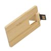 Pen Drive Cartão Ecológico Personalizado ECO 4 em Bambú 4Gb, 8Gb e 16Gb