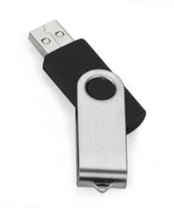 Pen Drive Canivete Giratório SM Personalizado para Brindes de 4Gb, 8Gb, 16Gb e 32Gb