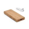 Bateria portátil em Bambu de 5.000 mAh X088