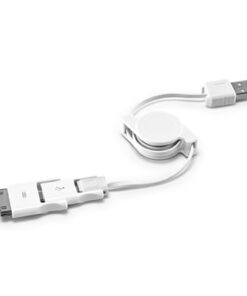 Cabo USB retrátil 3 em 1 CB02