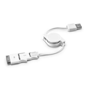 Cabo USB retrátil 3 em 1 CB02