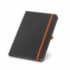 Caderno Capa Dura em Couro Sintético Pautado CP084 14,00 x 9,00 cm