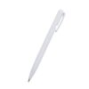 Caneta Personalizada Corpo Branco com Partes Coloridas A379 para Brindes Promocionais