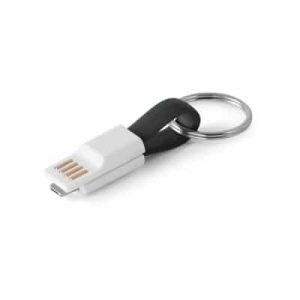 Criativo Chaveiro Personalizado com Conetor USB 2 em 1 Modelo X064