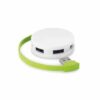 Hub USB 2.0 Colorido com 4 portas em ABS Código X068