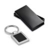 Chaveiro Executivo em Metal com Chapinha Preta CHR313