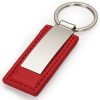 Chaveiro Executivo em Metal e Couro com Chapinha CHR122