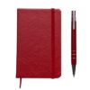Kit 2 Peças Caneta e Moleskine com Pauta em Caixa K322 14,00 x 9,00 cm
