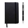 Kit 2 Peças Caneta e Moleskine com Pauta em Caixa K322 14,00 x 9,00 cm