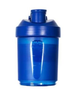 Coqueteleira Garrafa Plástica Personalizada Desmontável com Porta Suplementos K230
