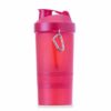 Coqueteleira Garrafa Plástica Personalizada Desmontável com Porta Suplementos K230