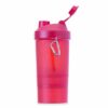 Coqueteleira Garrafa Plástica Personalizada Desmontável com Porta Suplementos K230