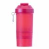 Coqueteleira Garrafa Plástica Personalizada Desmontável com Porta Suplementos K230