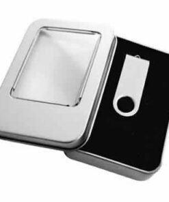 Estojo Metálico Personalizado para Pen Drive SM
