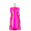 Garrafa squeeze dobrável 480 ml com mosquetão G006 Personalizado