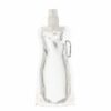 Garrafa squeeze dobrável 480 ml com mosquetão G006 Personalizado