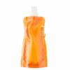 Garrafa squeeze dobrável 480 ml com mosquetão G006 Personalizado