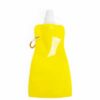 Garrafa squeeze dobrável 480 ml com mosquetão G006 Personalizado