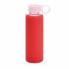 Squeeze Personalizada de Vidro com Bolsa em Silicone de 380 ml G065