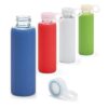 Squeeze Personalizada de Vidro com Bolsa em Silicone de 380 ml G065
