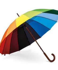 Guarda-chuva Colorido em Poliéster Tecido Pongee GC025