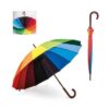 Guarda-chuva Colorido em Poliéster Tecido Pongee GC025