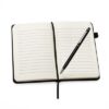 Kit 2 Peças Caneta e Moleskine com Pauta em Saquinho K325 14,00 X 9,20 cm