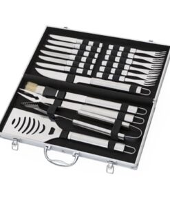 Kit de Facas Profissional 17 Peças com Maleta de Alumínio K175