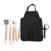 Kit Churrasco 4 Peças com Avental K158
