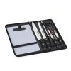 Kit Facas Personalizado de 7 Peças com Estojo em Couro K179